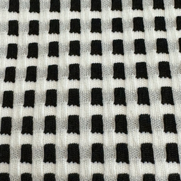 ⚫️⚫️⚫️ Preston & York Arden Gingham Ankle Length Flat Front Pant Size 6 NWT - Picture 5 of 7